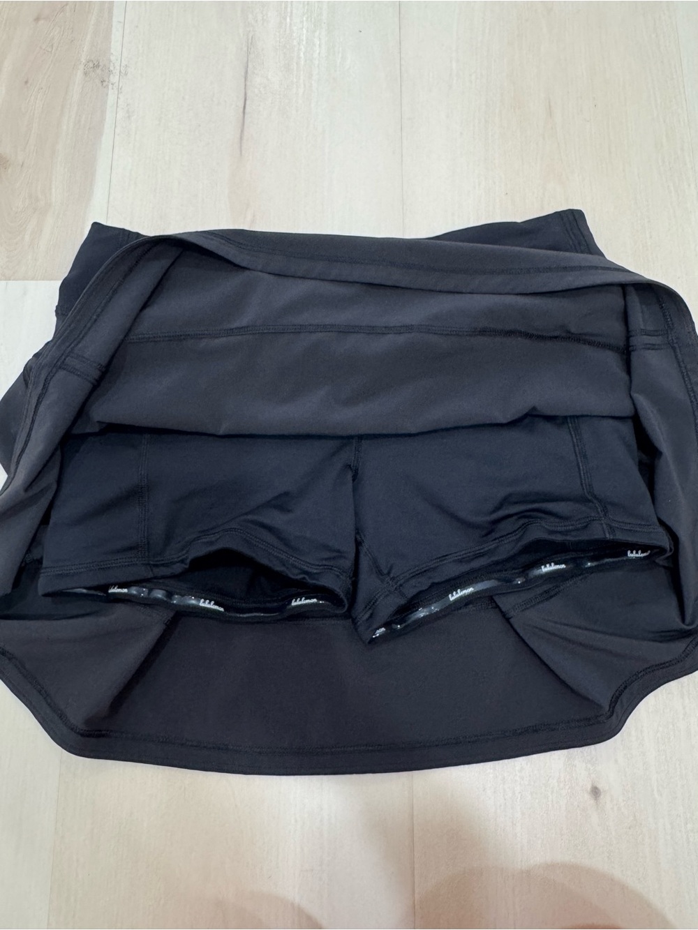 Lululemon Pace Rival Skirt (Tall) *4-way Stretch 15" Black Women's 6 - Picture 13 of 16